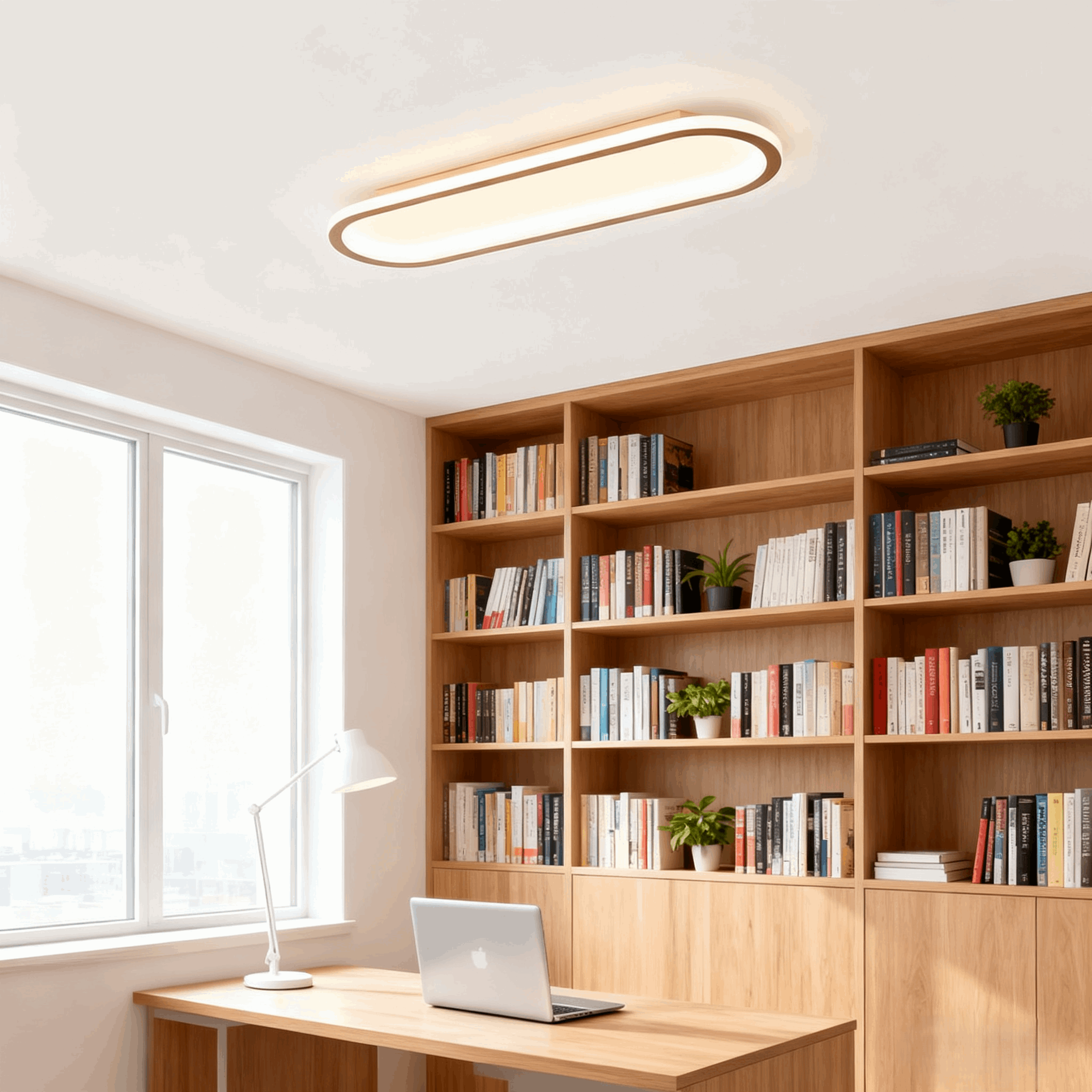 Minimalist Ceiling Light – Dimmable for Bedroom